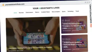 Publish Guest Post on yourassistantslives.com
