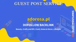 Buy Guest Post on adorosa.pl