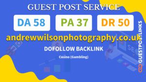 Buy Guest Post on andrewwilsonphotography.co.uk