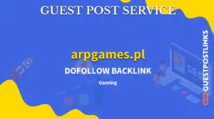 Buy Guest Post on arpgames.pl