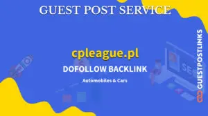 Buy Guest Post on cpleague.pl