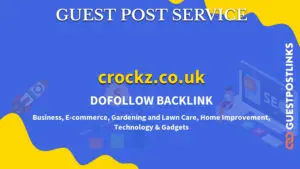 Buy Guest Post on crockz.co.uk