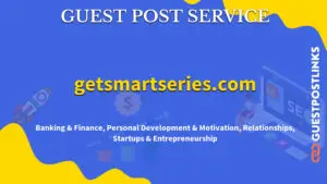 Buy Guest Post on getsmartseries.com