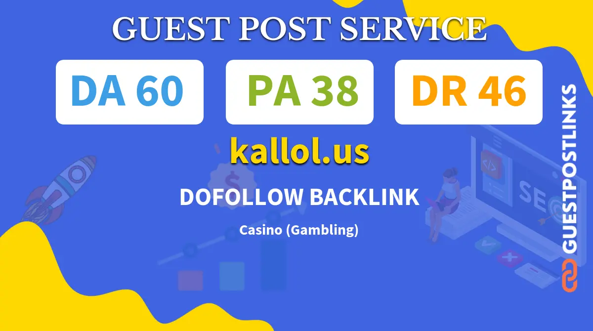 Buy Guest Post on kallol.us