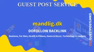 Buy Guest Post on mandlig.dk