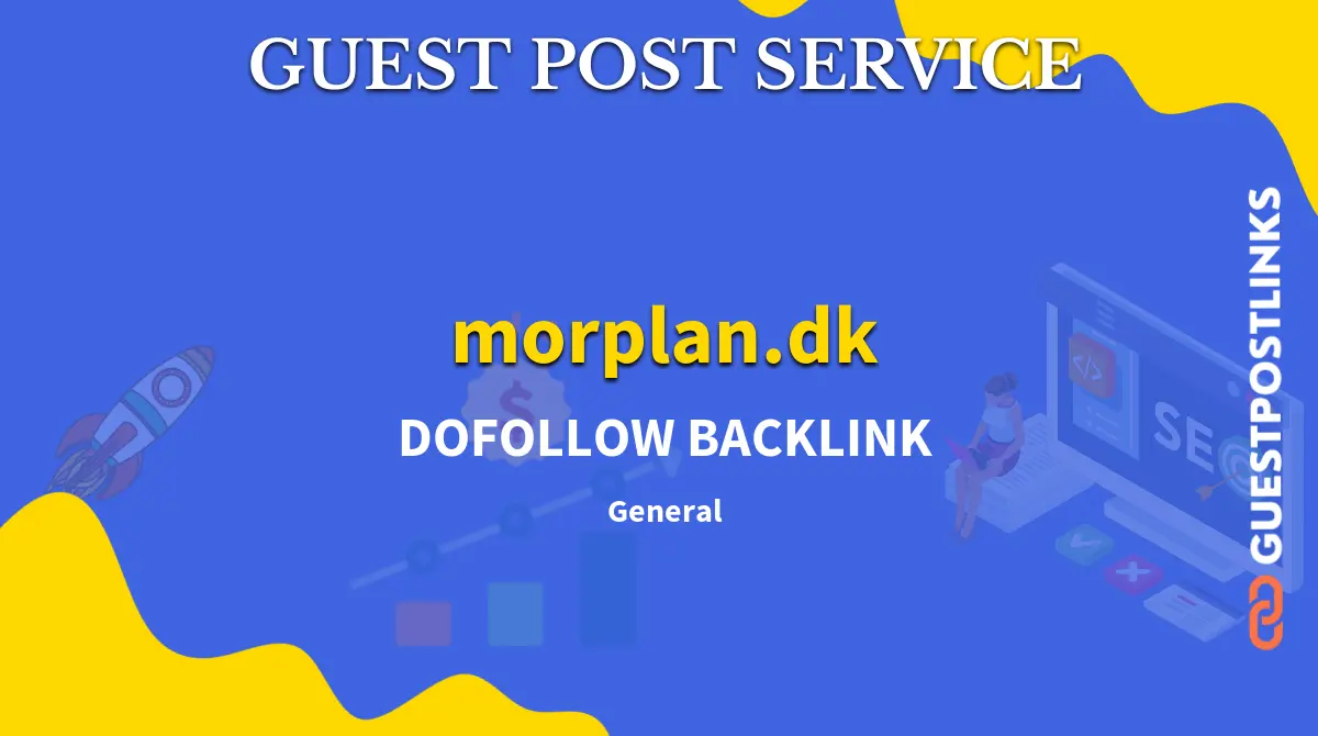Buy Guest Post on morplan.dk