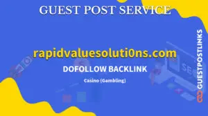 Buy Guest Post on rapidvaluesoluti0ns.com