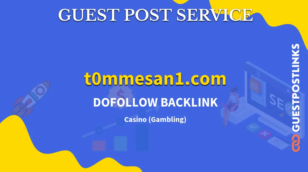 Buy Guest Post on t0mmesan1.com
