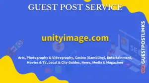 Buy Guest Post on unityimage.com