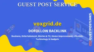 Buy Guest Post on voxgrid.de