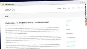 Publish Guest Post on 00chou.com