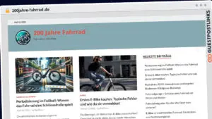 Publish Guest Post on 200jahre-fahrrad.de