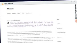 Publish Guest Post on 7761188.com