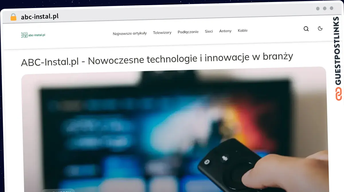 Publish Guest Post on abc-instal.pl