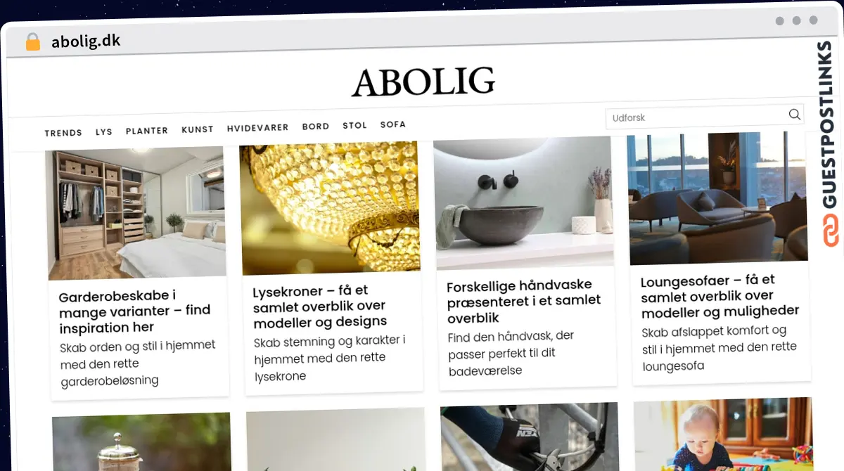 Publish Guest Post on abolig.dk