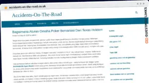 Publish Guest Post on accidents-on-the-road.co.uk