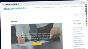 Publish Guest Post on aktien-neuland.de