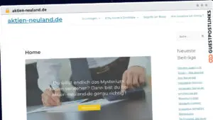 Publish Guest Post on aktien-neuland.de