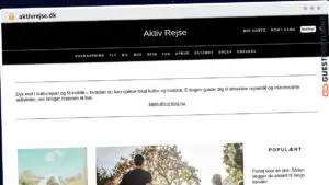 Publish Guest Post on aktivrejse.dk
