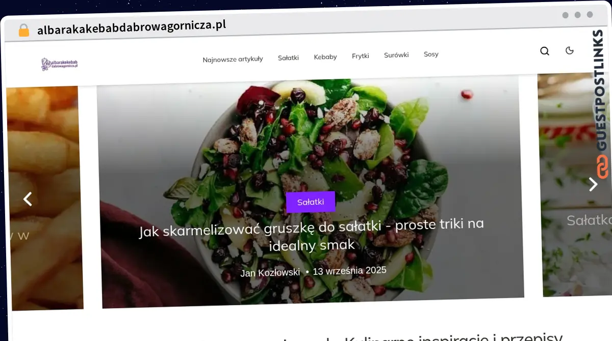 Publish Guest Post on albarakakebabdabrowagornicza.pl