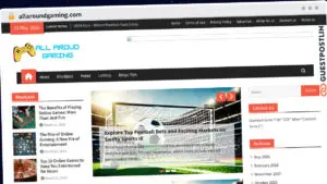 Publish Guest Post on allaroundgaming.com