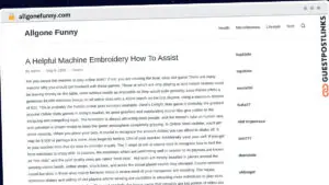 Publish Guest Post on allgonefunny.com