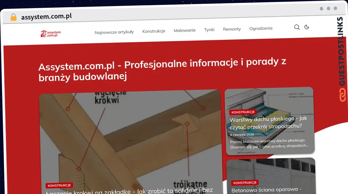 Publish Guest Post on assystem.com.pl