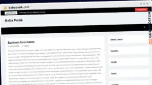 Publish Guest Post on babaposik.com