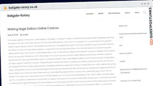 Publish Guest Post on bailgate-rotary.co.uk