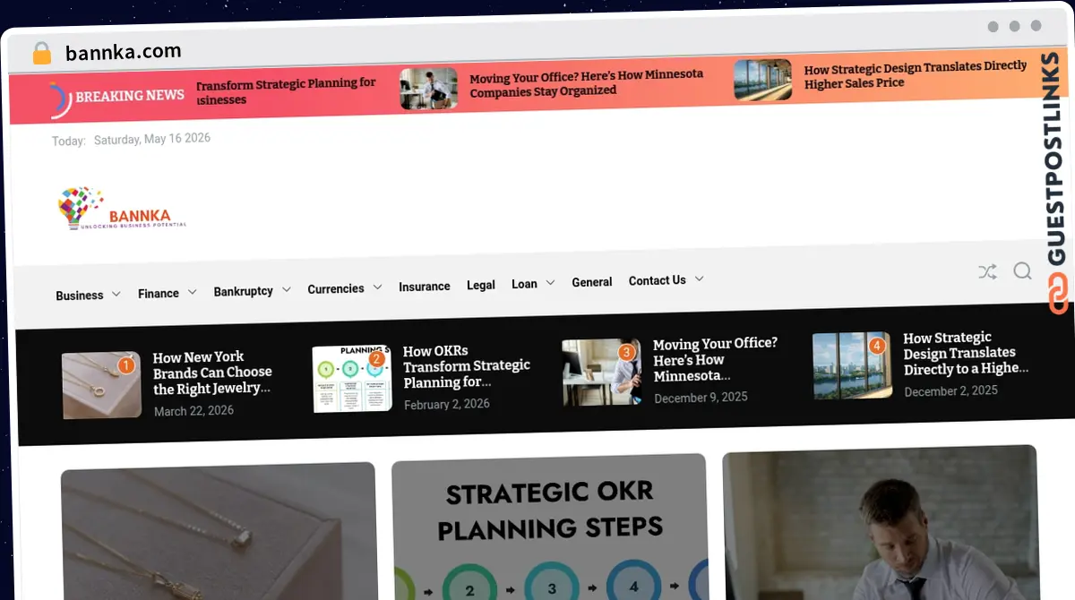 Publish Guest Post on bannka.com