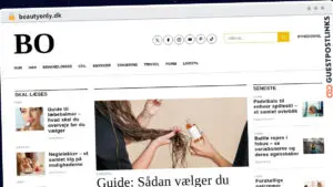 Publish Guest Post on beautyonly.dk