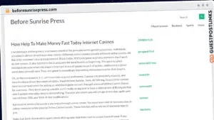 Publish Guest Post on beforesunrisepress.com
