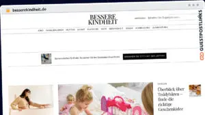 Publish Guest Post on besserekindheit.de