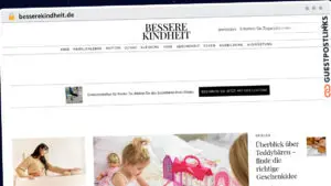 Publish Guest Post on besserekindheit.de