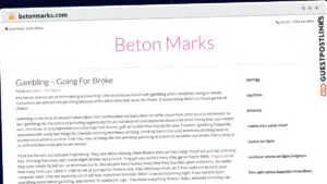 Publish Guest Post on betonmarks.com