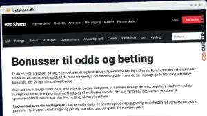 Publish Guest Post on betshare.dk