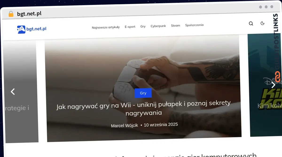 Publish Guest Post on bgt.net.pl