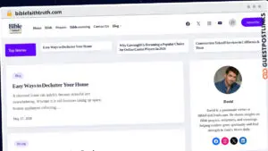 Publish Guest Post on biblefaithtruth.com