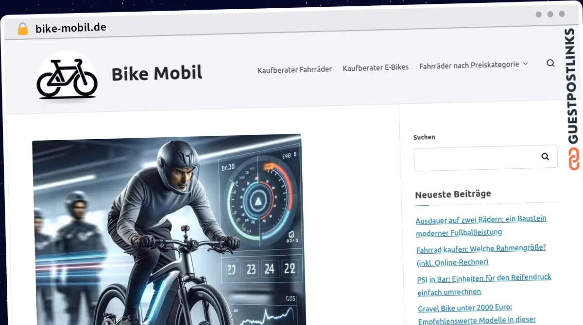 Publish Guest Post on bike-mobil.de