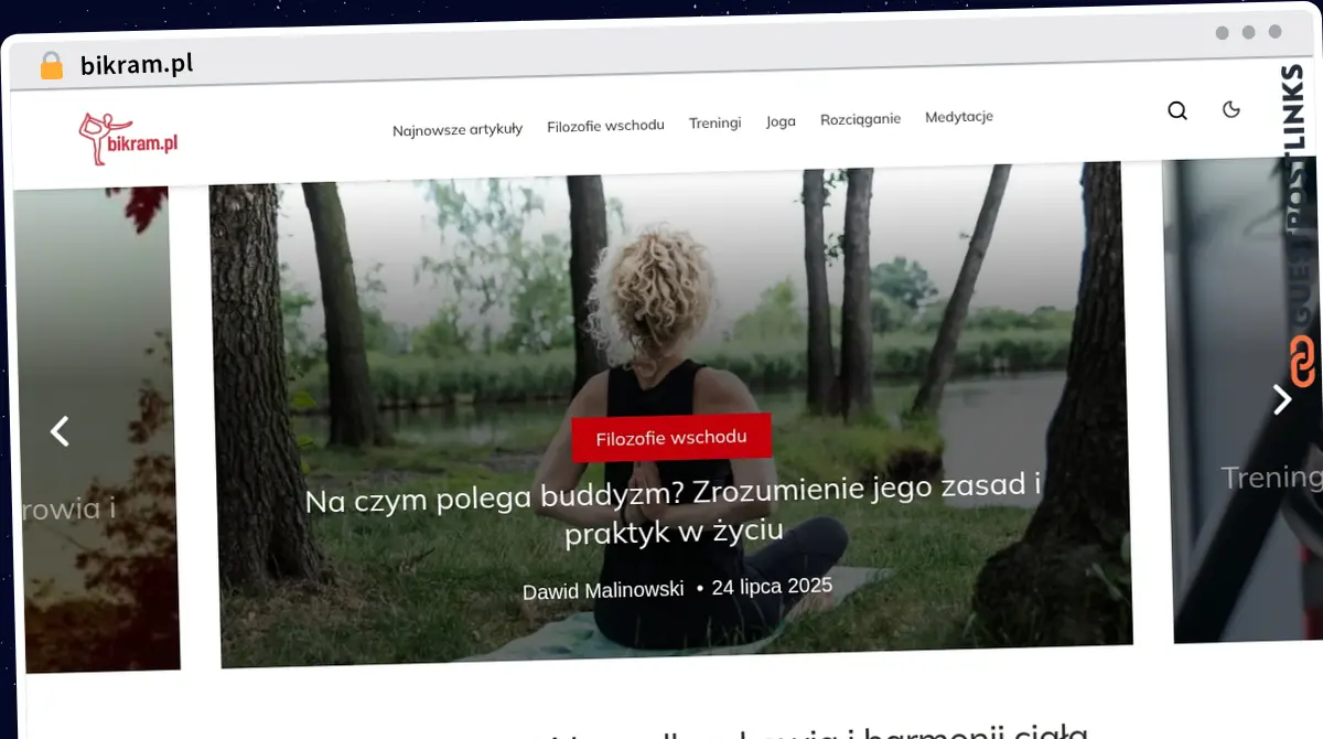Publish Guest Post on bikram.pl
