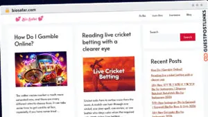 Publish Guest Post on biosafar.com