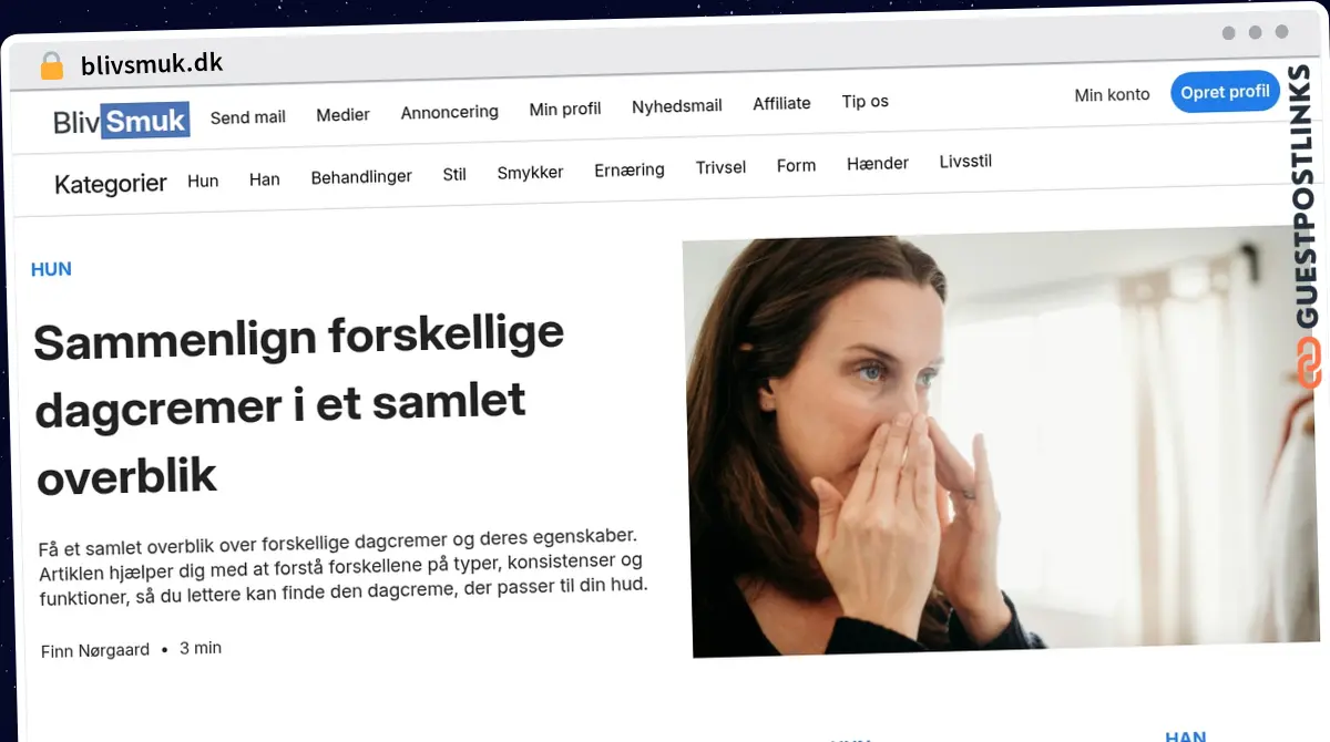 Publish Guest Post on blivsmuk.dk