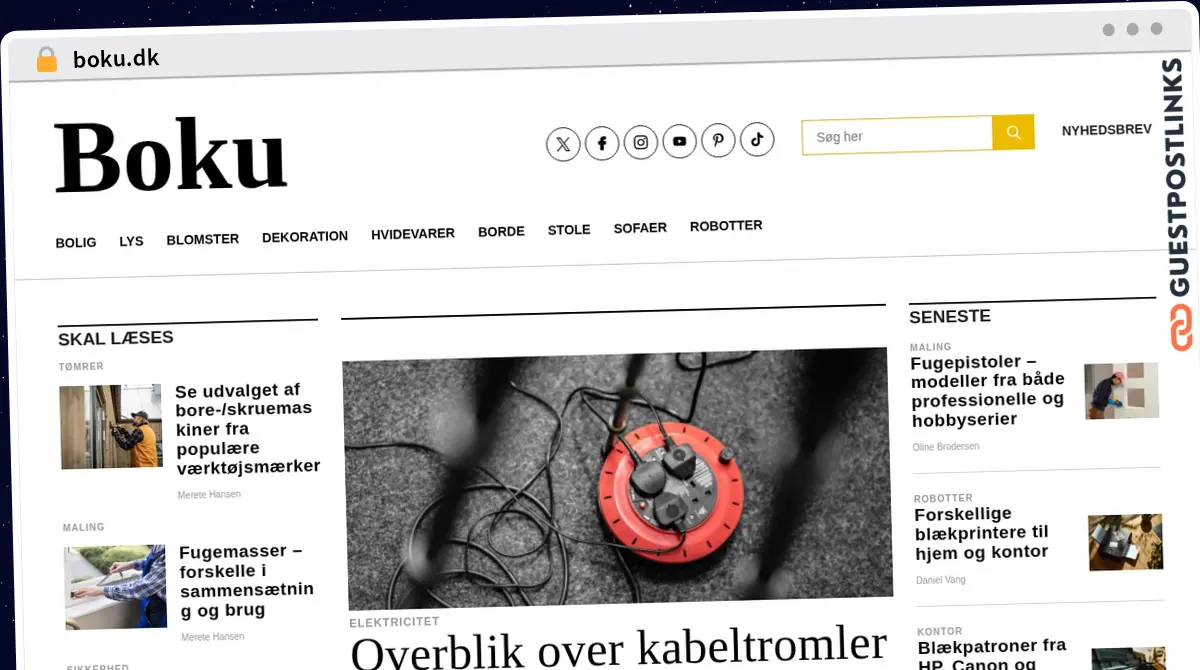 Publish Guest Post on boku.dk