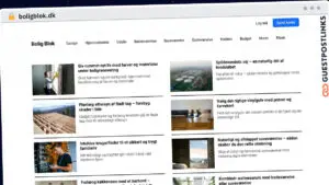 Publish Guest Post on boligblok.dk