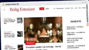 Publish Guest Post on boligentusiast.dk