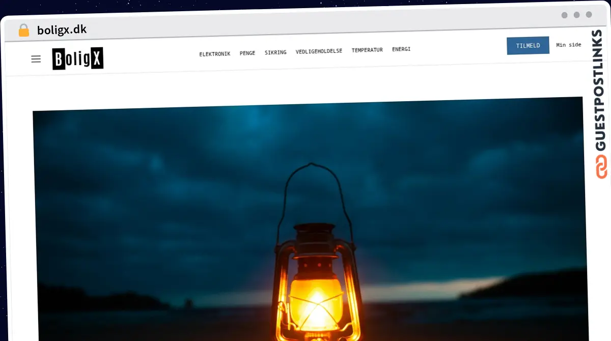 Publish Guest Post on boligx.dk