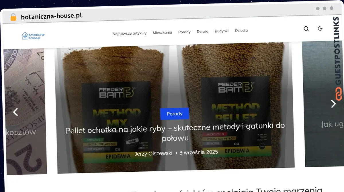 Publish Guest Post on botaniczna-house.pl