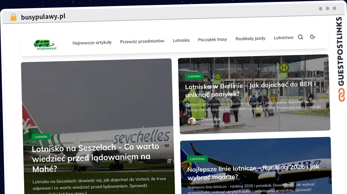 Publish Guest Post on busypulawy.pl