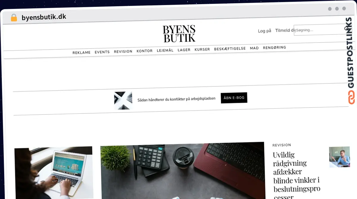 Publish Guest Post on byensbutik.dk