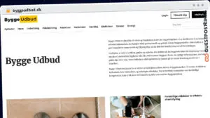 Publish Guest Post on byggeudbud.dk